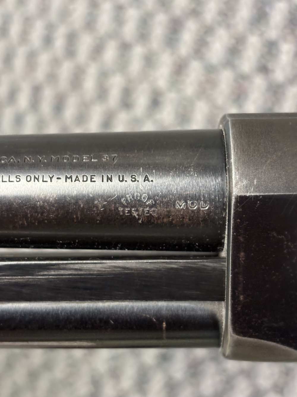 Ithaca model 37 featherlight 16 ga pump action -img-10