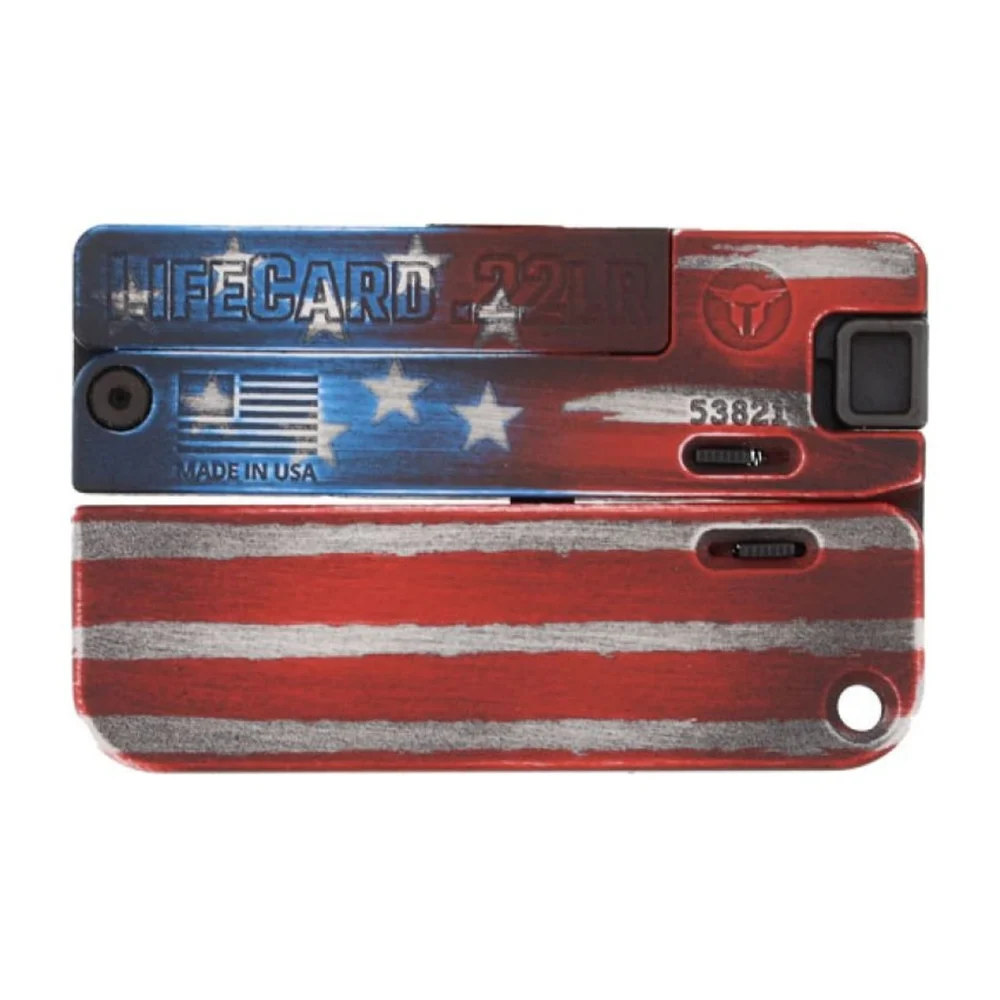 TRAILBLAZER FIREARMS LIFECARD .22 LR — AMERICAN FLAG EDITION-img-1