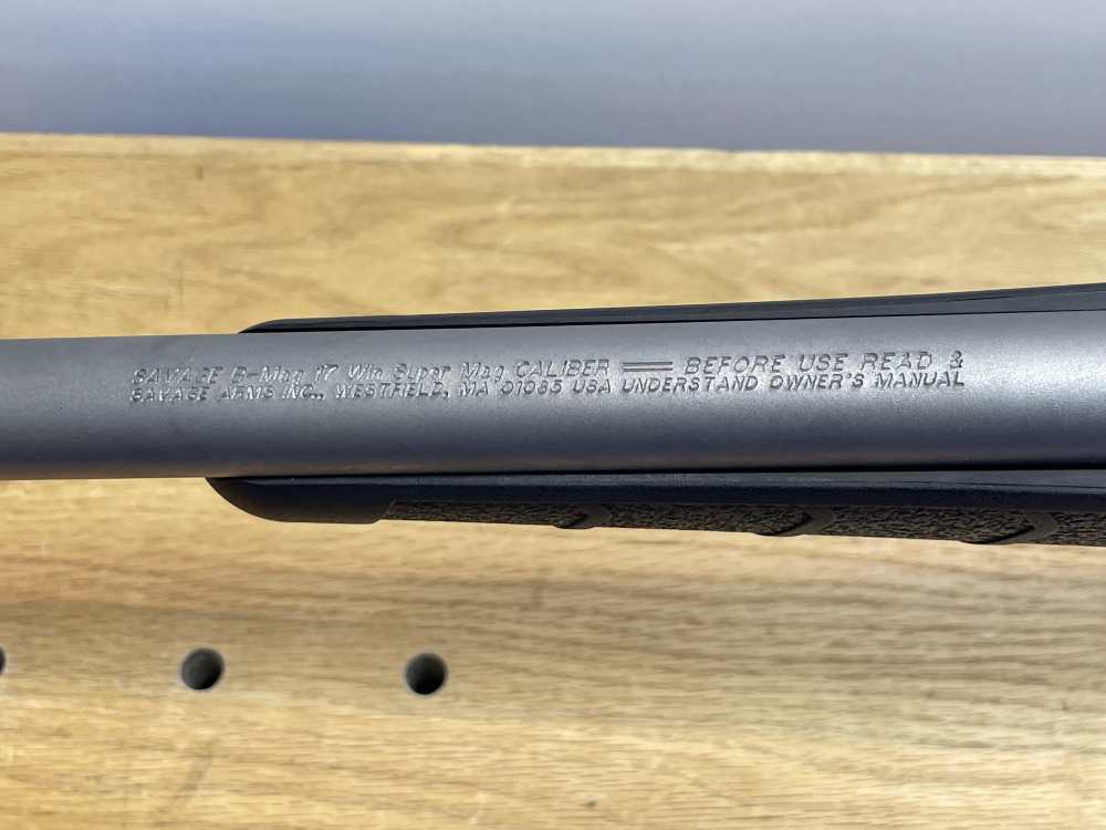 Savage B-Mag Stainless .17 WSM 22" *AMAZING RIMFIRE BOLT-ACTION RIFLE*-img-31