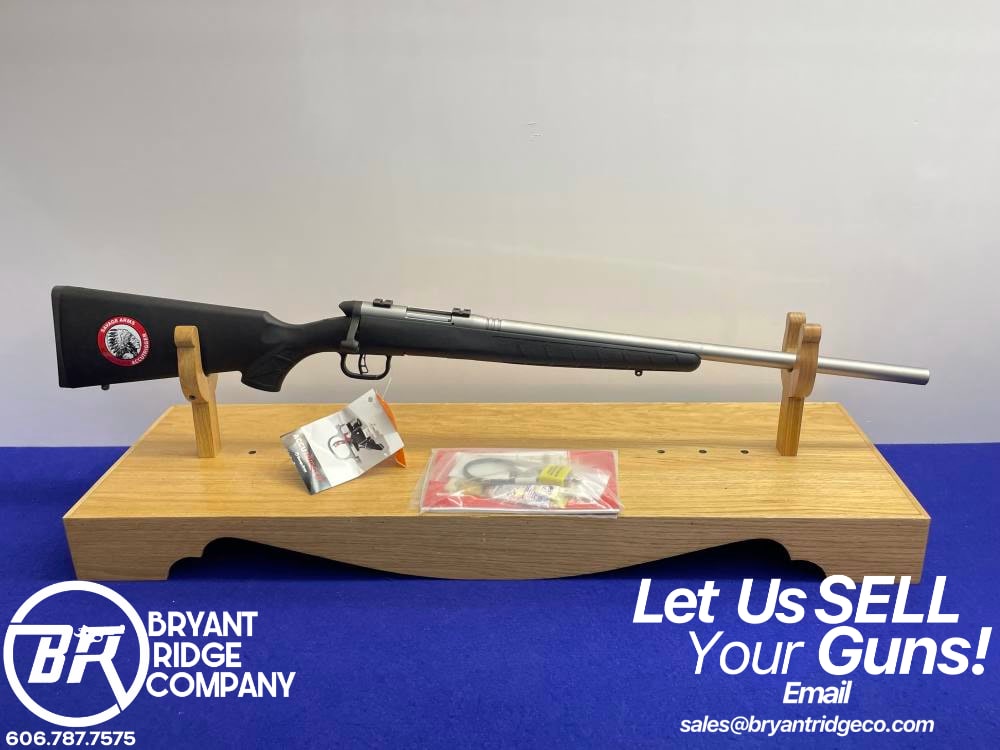 Savage B-Mag Stainless .17 WSM 22" *AMAZING RIMFIRE BOLT-ACTION RIFLE*-img-0