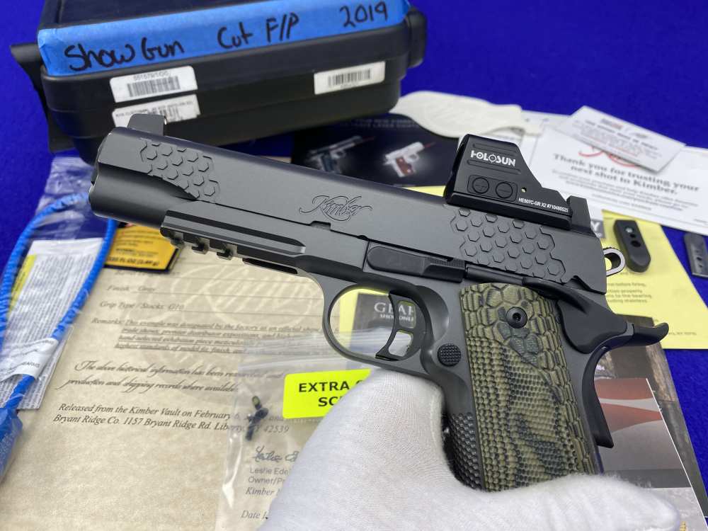 Kimber KHX Custom/RL .45ACP -FACTORY KIMBER SHOW GUN DISPLAY- #K654321-img-38