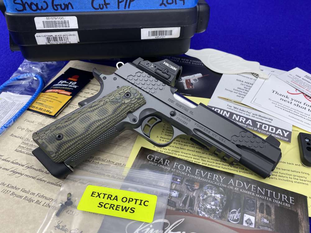 Kimber KHX Custom/RL .45ACP -FACTORY KIMBER SHOW GUN DISPLAY- #K654321-img-11