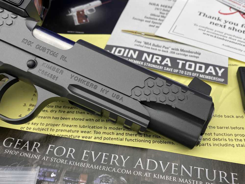 Kimber KHX Custom/RL .45ACP -FACTORY KIMBER SHOW GUN DISPLAY- #K654321-img-16