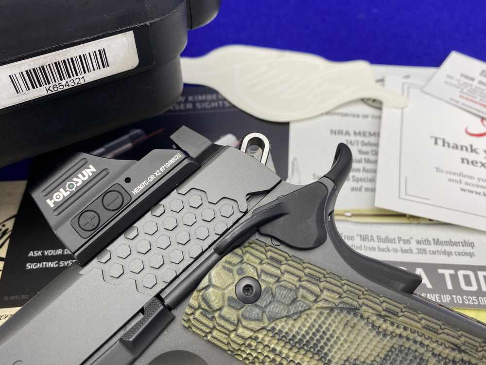 Kimber KHX Custom/RL .45ACP -FACTORY KIMBER SHOW GUN DISPLAY- #K654321-img-5