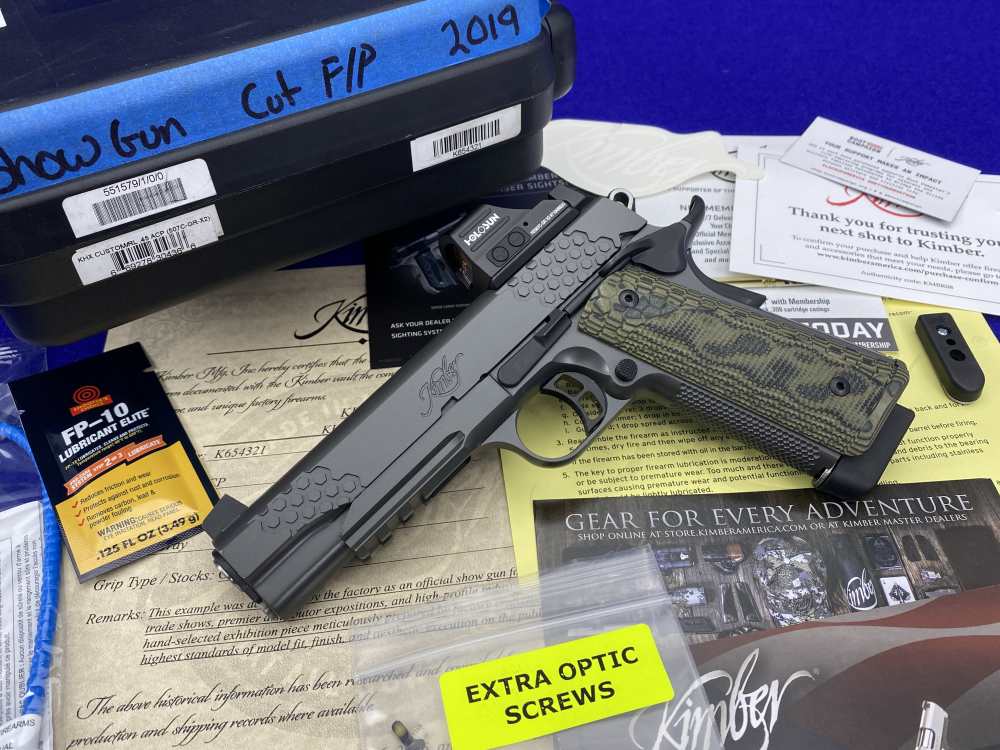 Kimber KHX Custom/RL .45ACP -FACTORY KIMBER SHOW GUN DISPLAY- #K654321-img-50