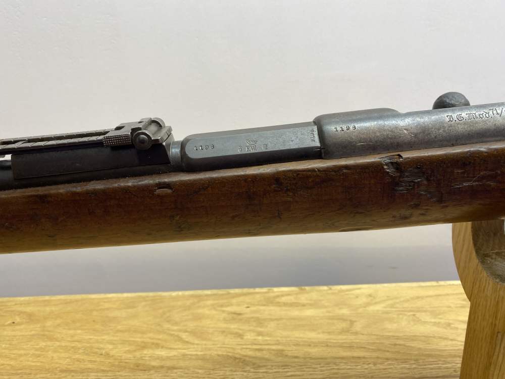 1888 Spandau Gewehr 1871/84 11x60mmR Blue 31" *MATCHING ANTIQUE MAUSER*-img-7