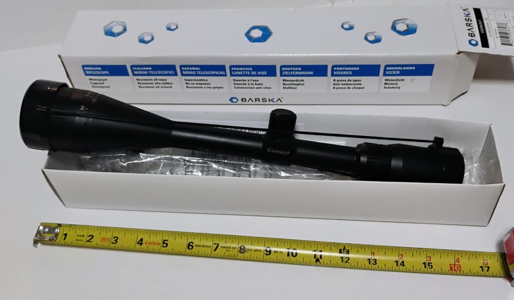 Barska 6-24 x 50 Varmint Scope Mil Dot AO Factory New, NOS Free Shipping-img-2