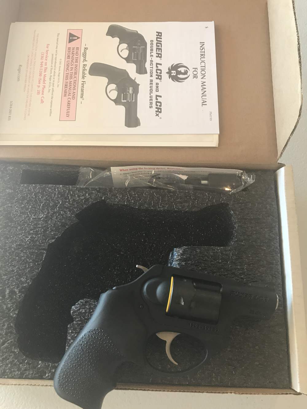 RUGER LCRX 38 SPL+P 1 7/8” BARREL BLACK-img-0