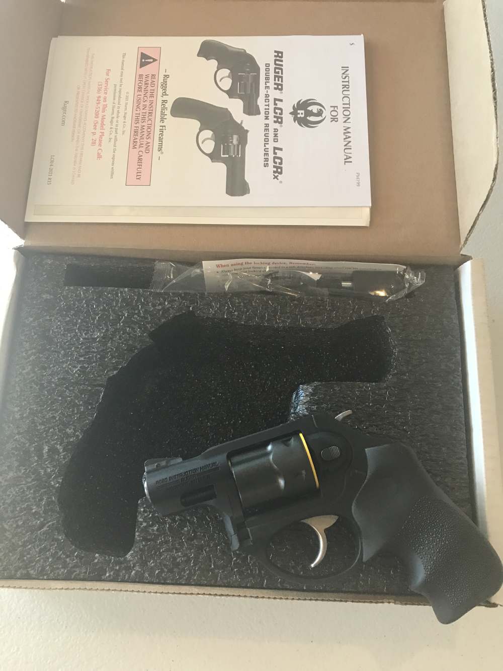 RUGER LCRX 38 SPL+P 1 7/8” BARREL BLACK-img-1
