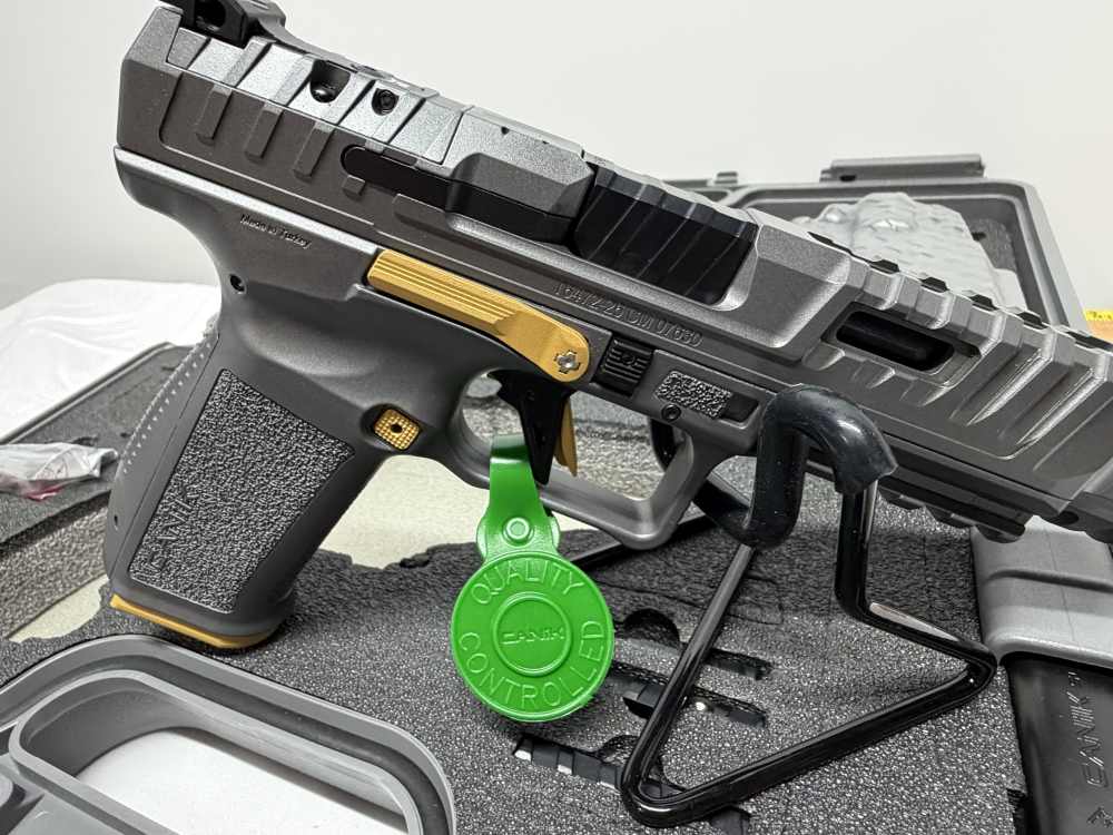CANIK SFx RIVAL 9MM — GREY & GOLD - HG6610T-N - IN STOCK SHIPS TODAY - $505-img-0