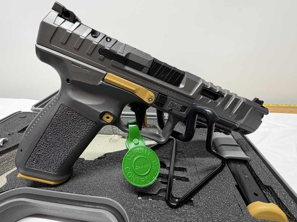 CANIK SFx RIVAL 9MM — GREY & GOLD - HG6610T-N - IN STOCK SHIPS TODAY - $505-img-1