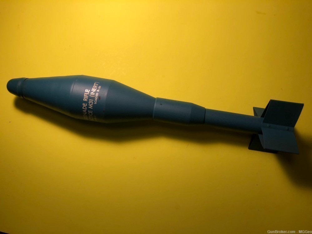 U.S. M31 "Inert" Rifle Grernade - New In Can-img-0