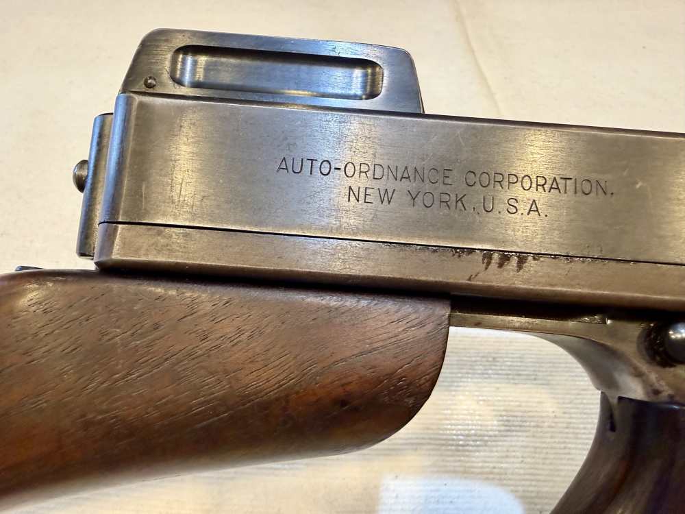 Colt 1921 Tommy from Ohio State Prison 45Acp Trans/NFA/CL 3…Excellent Cond!-img-19