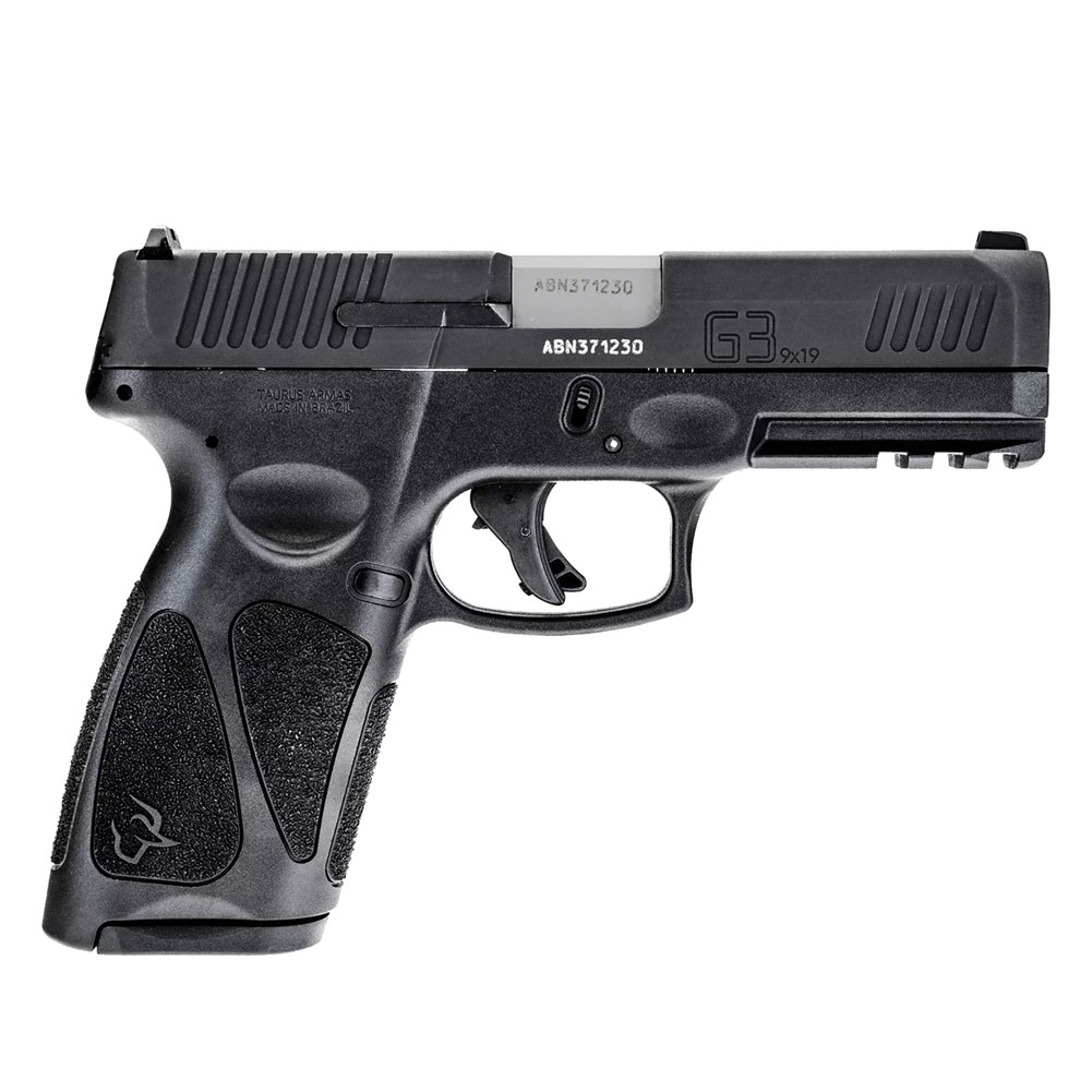 TAURUS G3 9mm Luger 4in 17rd Tenifer Matte Black Pistol (1-G3B941)-img-1