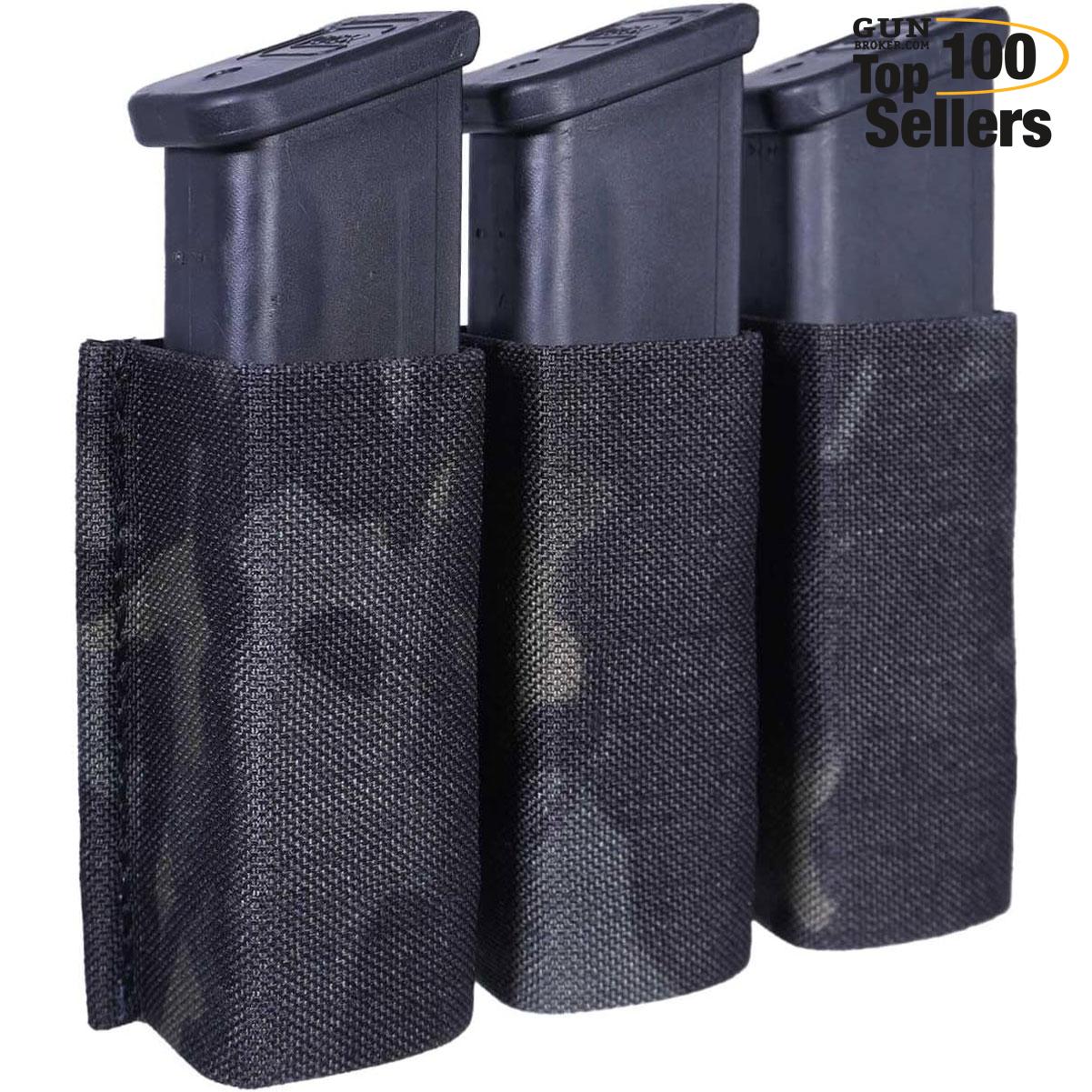 ESSTAC 2011 Triple Pistol GAP Kywi Multicam Black Pouch (2011.TPGK-MLBLK)-img-0