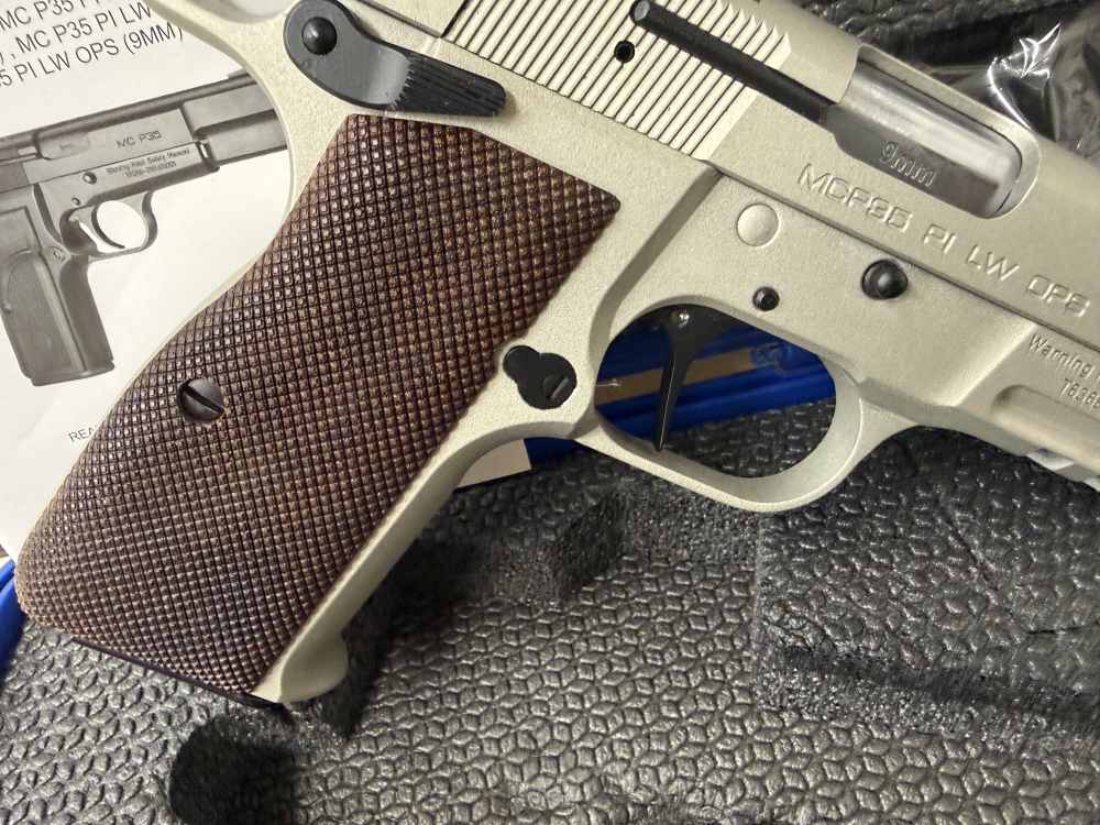 EAA Girsan High Power PI LW 9mm Semi Auto Pistol - 15+1 Rounds | 3.8" Barre-img-6