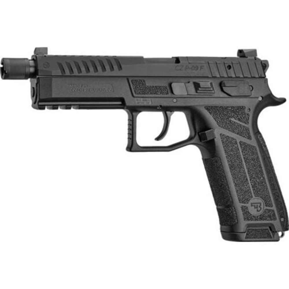 CZ P-09 F NOCTURNE SR 5.3" THREADED 9MM 21RD PISTOL, BLACK - 91671 -img-0