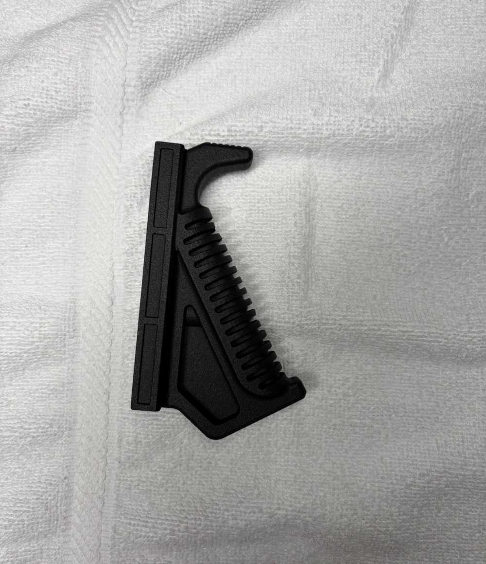 Angled Foregrip Hand Stop Picatinny Mount Black Used-img-3