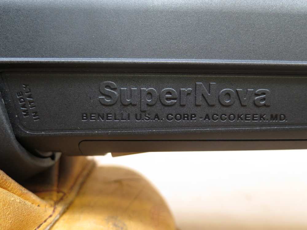 Benelli Super Nova 12ga 3.5in Chamber 18.5 Rifled Sight Barrel Exc No Res-img-16
