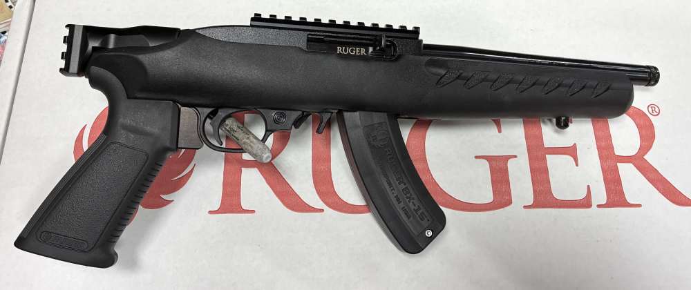 Ruger Charger 22LR SKU# 33100 16 shot 8" threaded barrel New-img-0