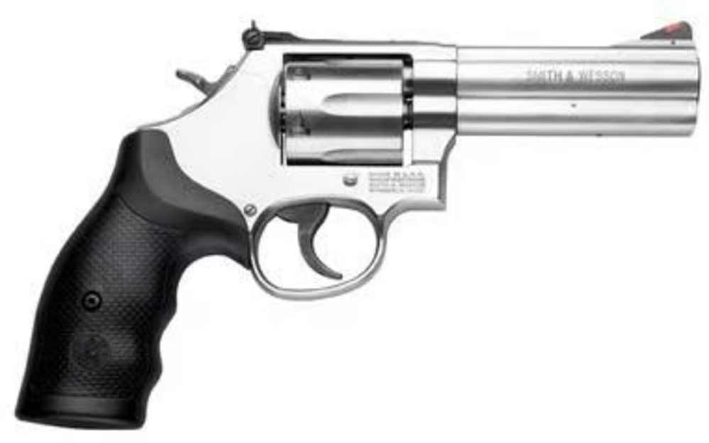 SMITH & WESSON 686-6 4" 357 MAG WITH LASER INSTALLED-img-0