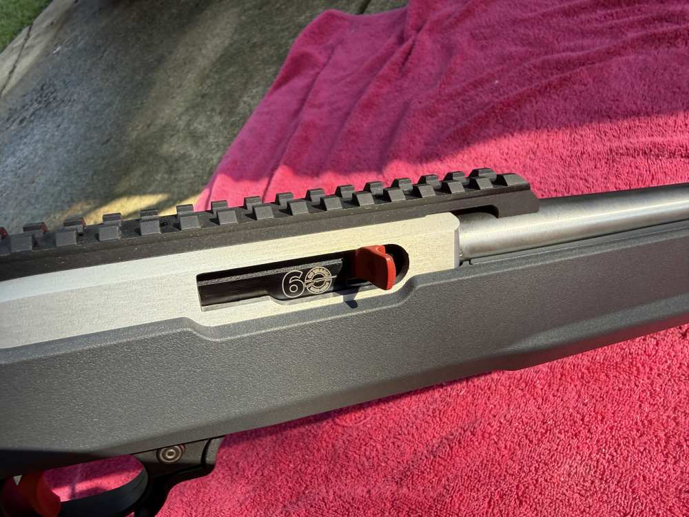 Ruger 60th Anniversary 10/22 X-22 Magpul Stock Stainless Barrel BX Trigger-img-1