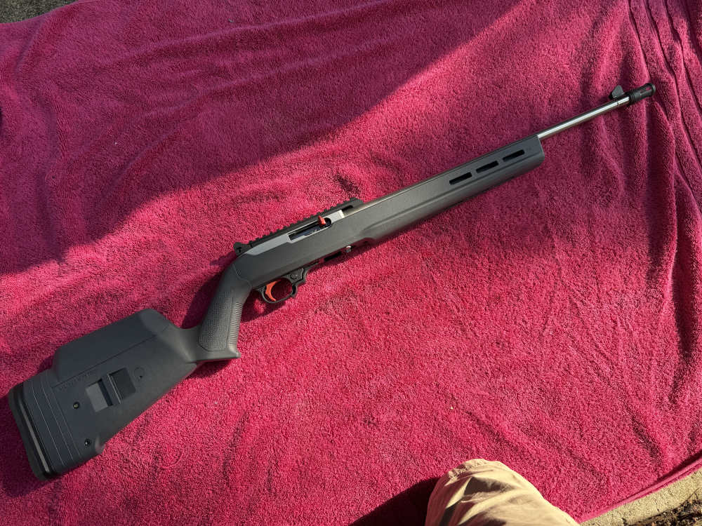 Ruger 60th Anniversary 10/22 X-22 Magpul Stock Stainless Barrel BX Trigger-img-0