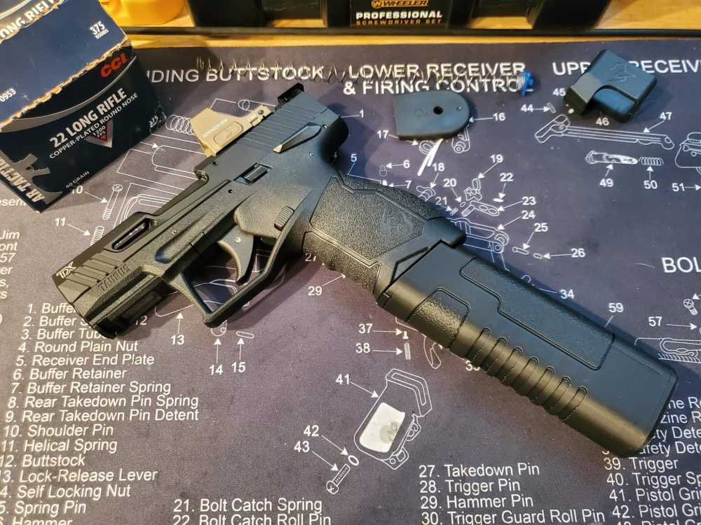 Taurus TX22 Extended Magazine Kit +14 Spring Included Great for FRT - SALE-img-2