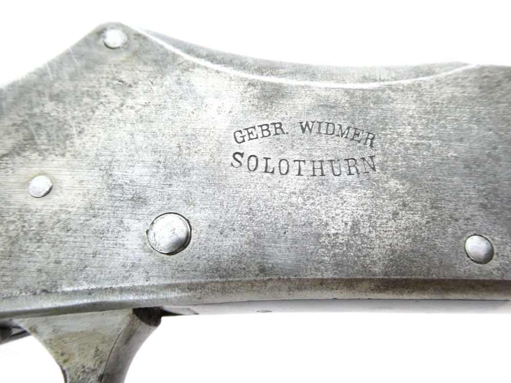 Antique Swiss Widmer 7.5mm Peabody Martini Match Rifle NR-img-14