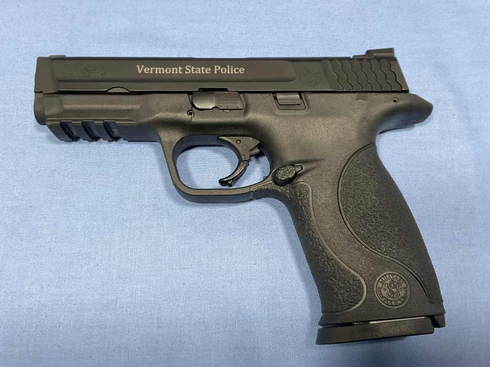 Smith & Wesson Collector Rare Agancy Marked Vermont State Police-img-8