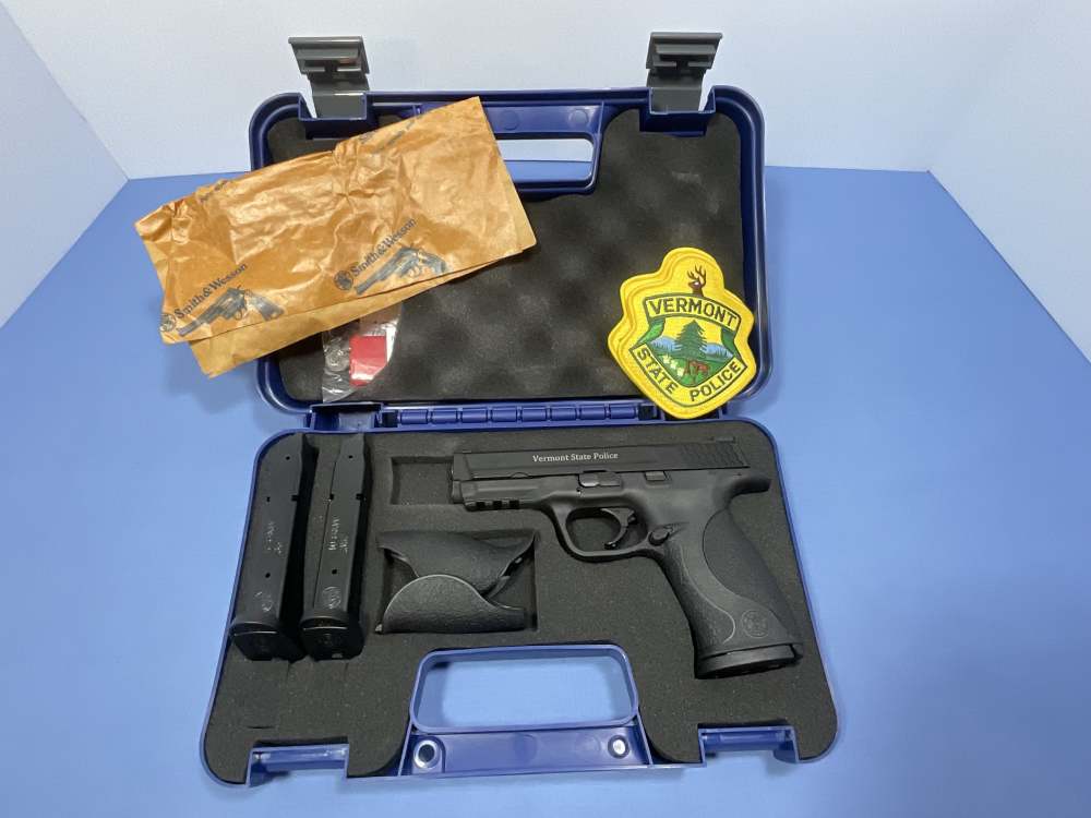 Smith & Wesson Collector Rare Agancy Marked Vermont State Police-img-0