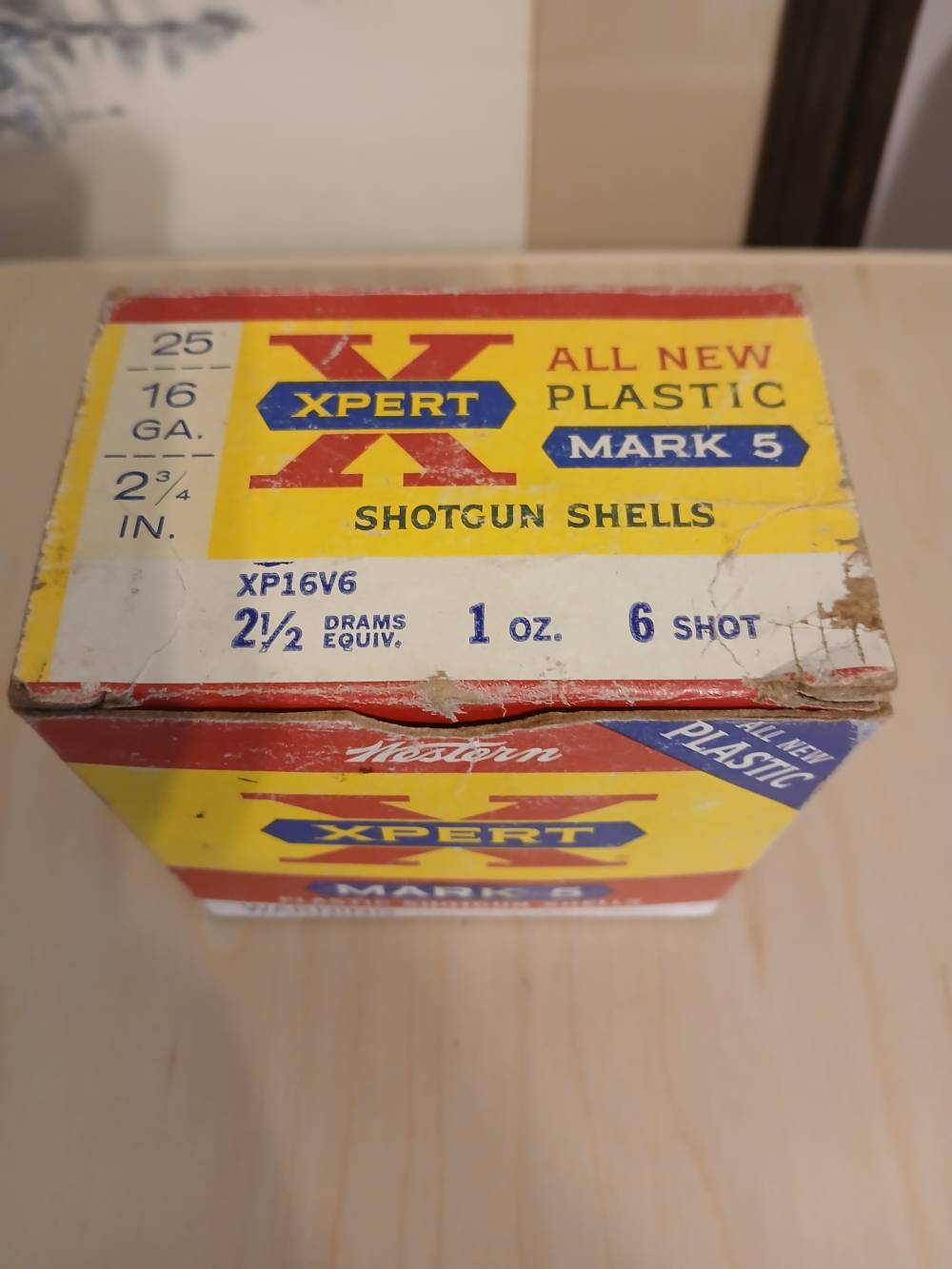 Vintage western 16 gauge 1oz. #6 shot-img-2