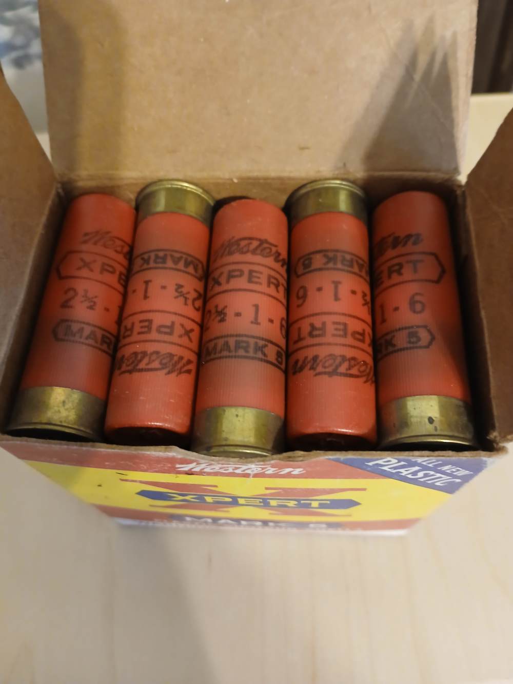 Vintage western 16 gauge 1oz. #6 shot-img-1
