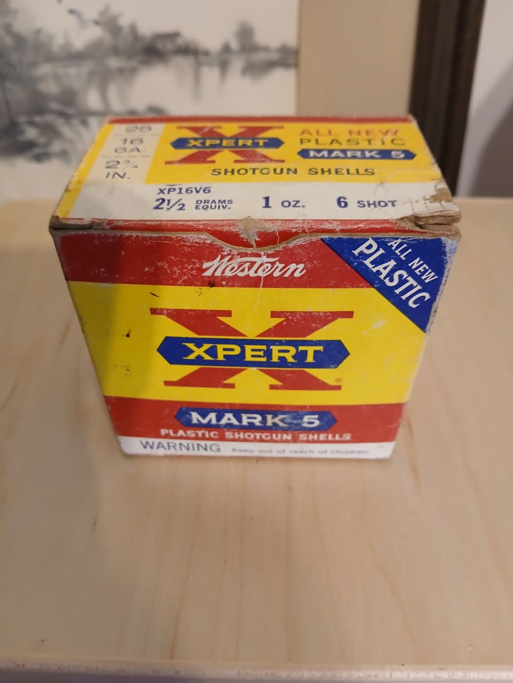 Vintage western 16 gauge 1oz. #6 shot-img-0