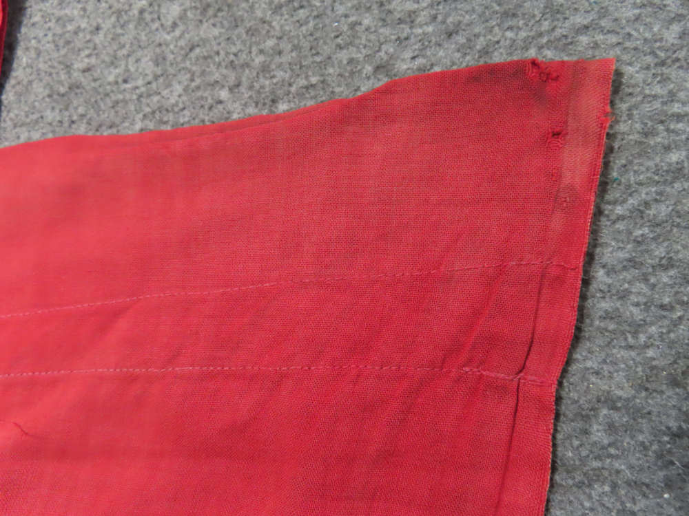 LARGE WWII GERMAN NATIONAL PARTY FLAG/BANNER-6'x 12'-ORIGINAL-GREAT LOOKING-img-11