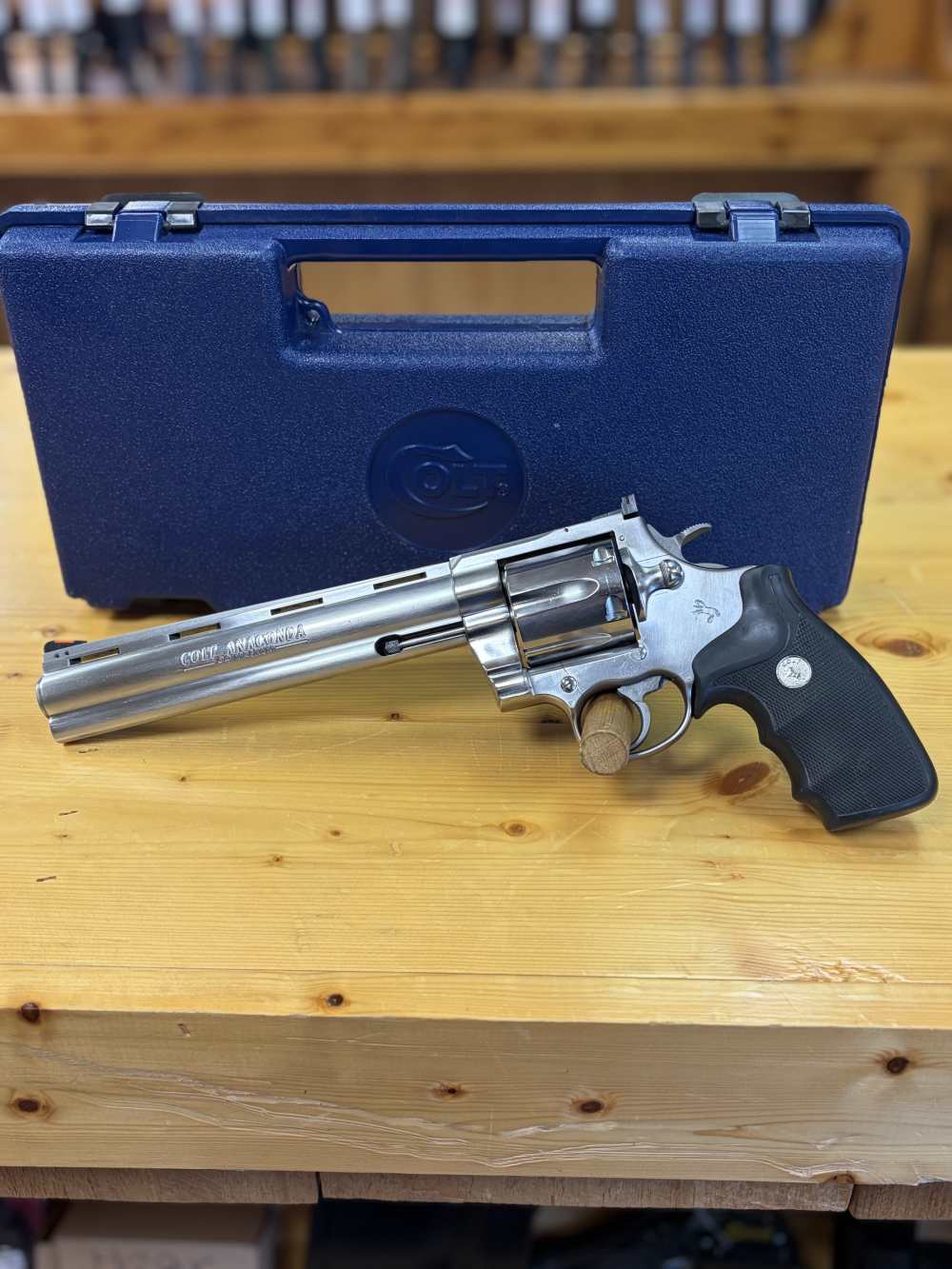 COLT ANACONDA STAINLESS 44MAG 8" 1994 MINT-img-6