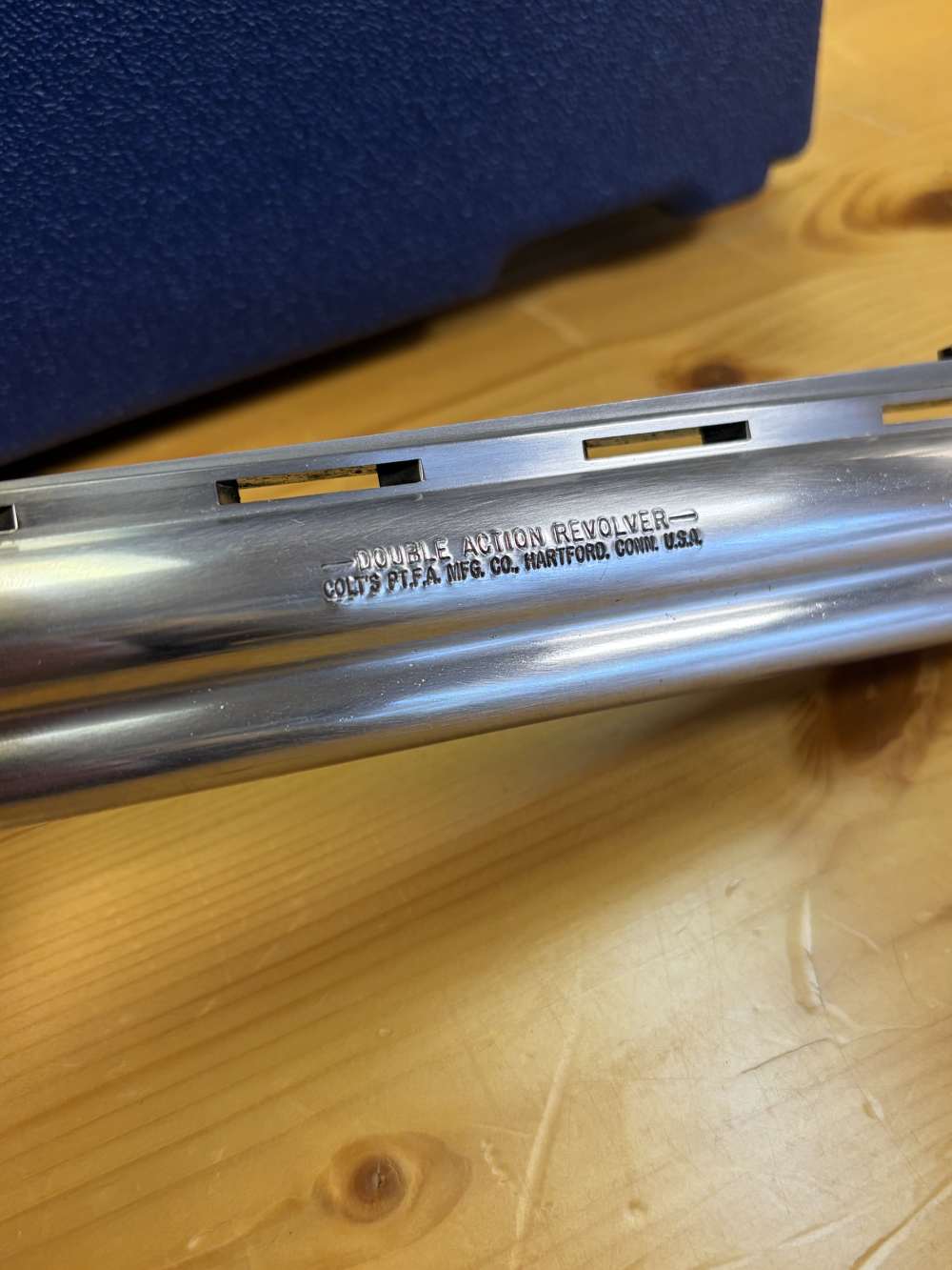 COLT ANACONDA STAINLESS 44MAG 8" 1994 MINT-img-4