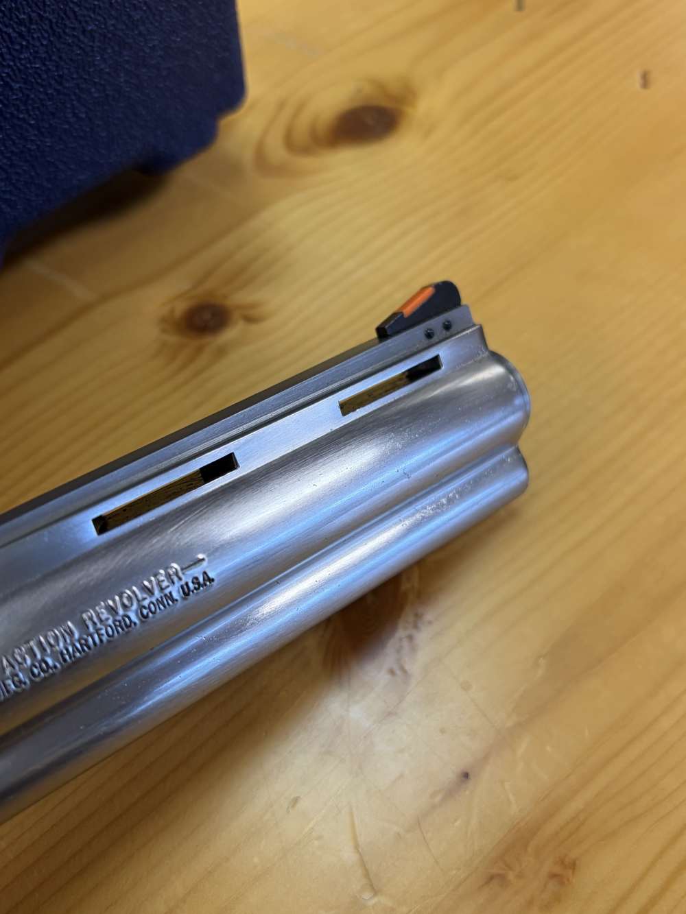COLT ANACONDA STAINLESS 44MAG 8" 1994 MINT-img-5