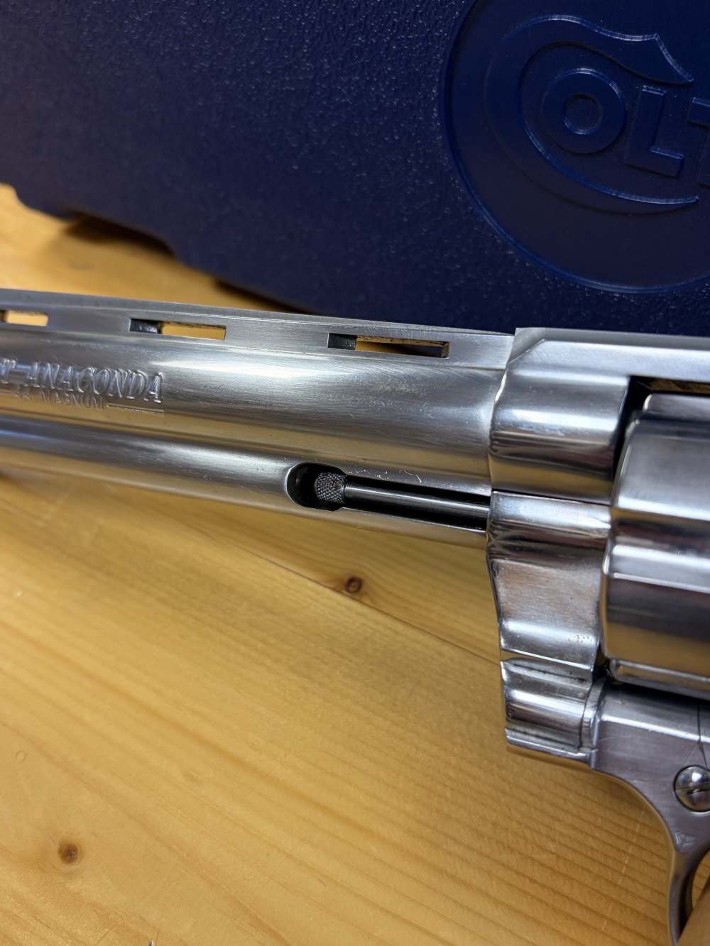 COLT ANACONDA STAINLESS 44MAG 8" 1994 MINT-img-9