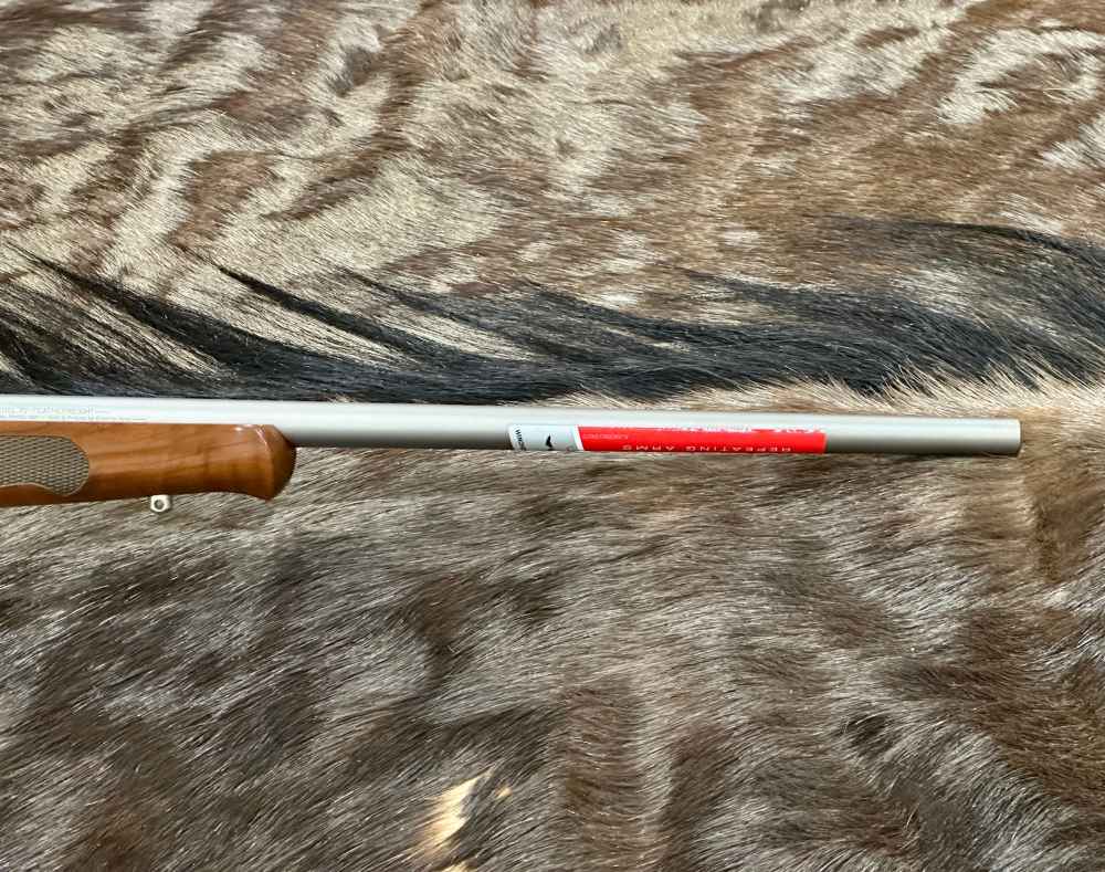 WINCHESTER MODEL 70 FEATHERWEIGHT STAINLESS DARK MAPLE 308, FANTASTIC WOOD-img-6
