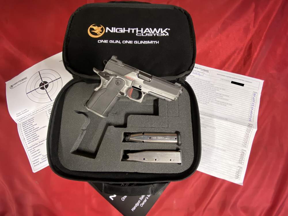 Nighthawk Custom Double Agent 9mm IOS New In Box                           -img-0