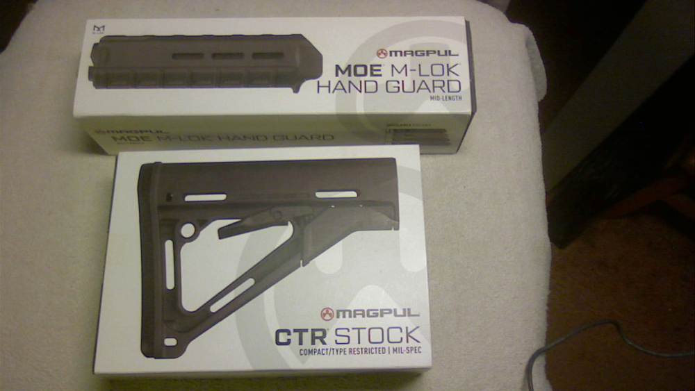 NEW Magpul MAG310 Mil-Spec stock and MAG426 MOE M-LOK handguard-img-0