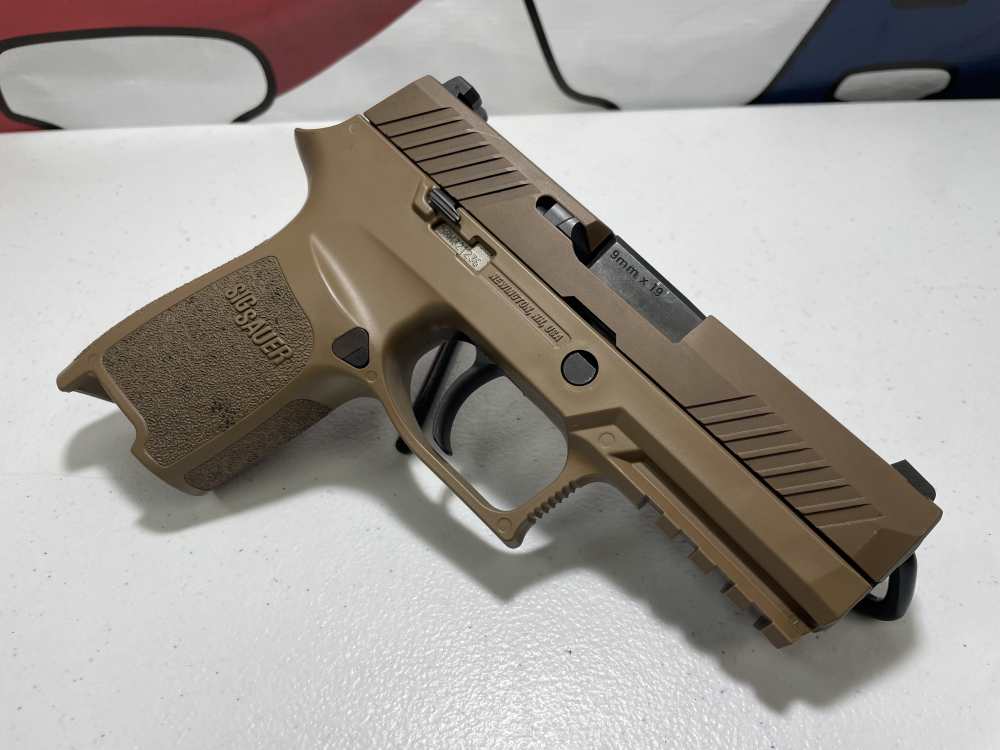 SIG SAUER P320 - COYOTE 9MM PISTOL-img-1