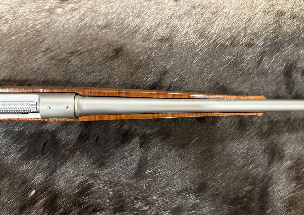 WINCHESTER MODEL 70 FEATHERWEIGHT STAINLESS DARK MAPLE 308, GOOD WOOD-img-8