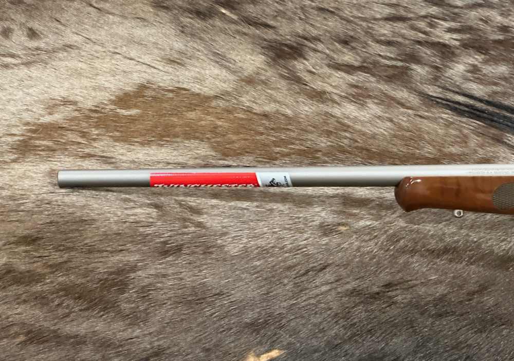 WINCHESTER MODEL 70 FEATHERWEIGHT STAINLESS DARK MAPLE 308, GOOD WOOD-img-12