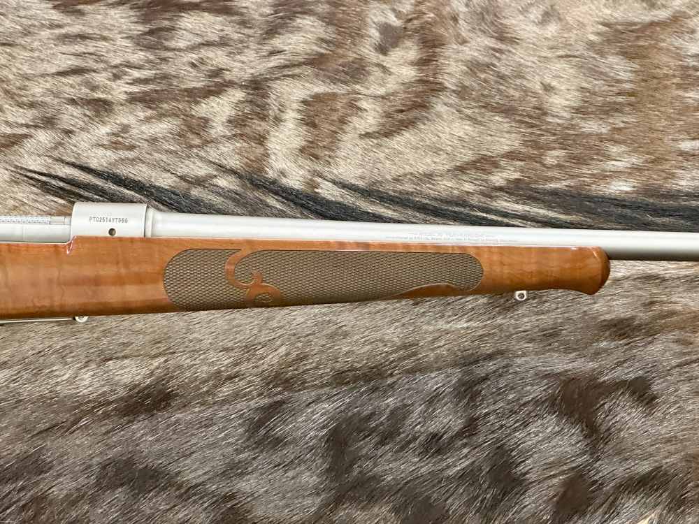WINCHESTER MODEL 70 FEATHERWEIGHT STAINLESS DARK MAPLE 308, GOOD WOOD-img-4