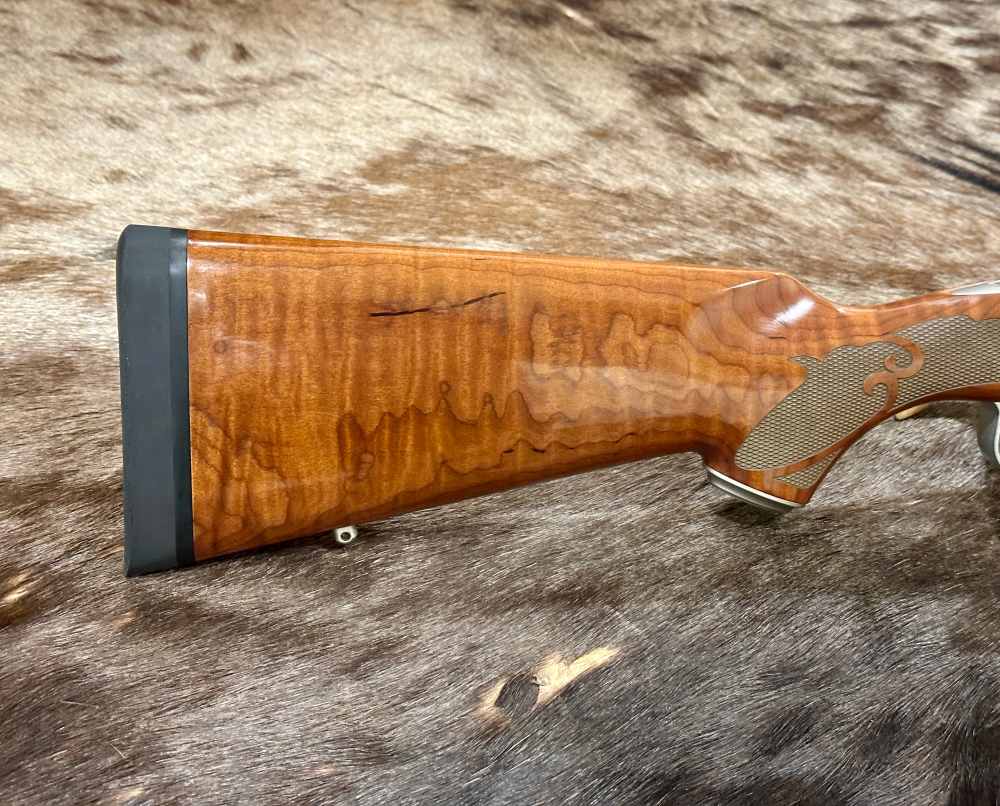 WINCHESTER MODEL 70 FEATHERWEIGHT STAINLESS DARK MAPLE 308, GOOD WOOD-img-0