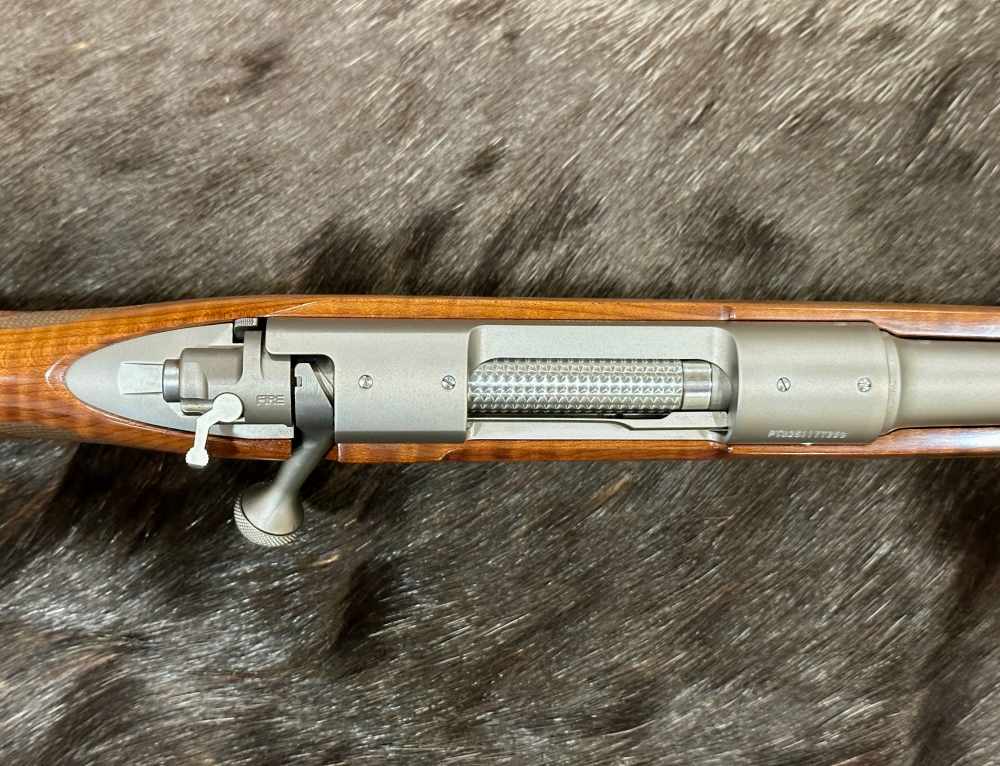 WINCHESTER MODEL 70 FEATHERWEIGHT STAINLESS DARK MAPLE 308, GOOD WOOD-img-7