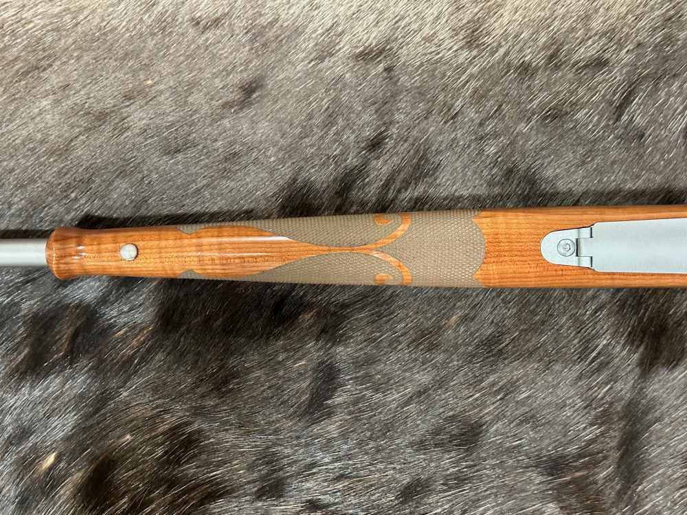WINCHESTER MODEL 70 FEATHERWEIGHT STAINLESS DARK MAPLE 308, GOOD WOOD-img-16