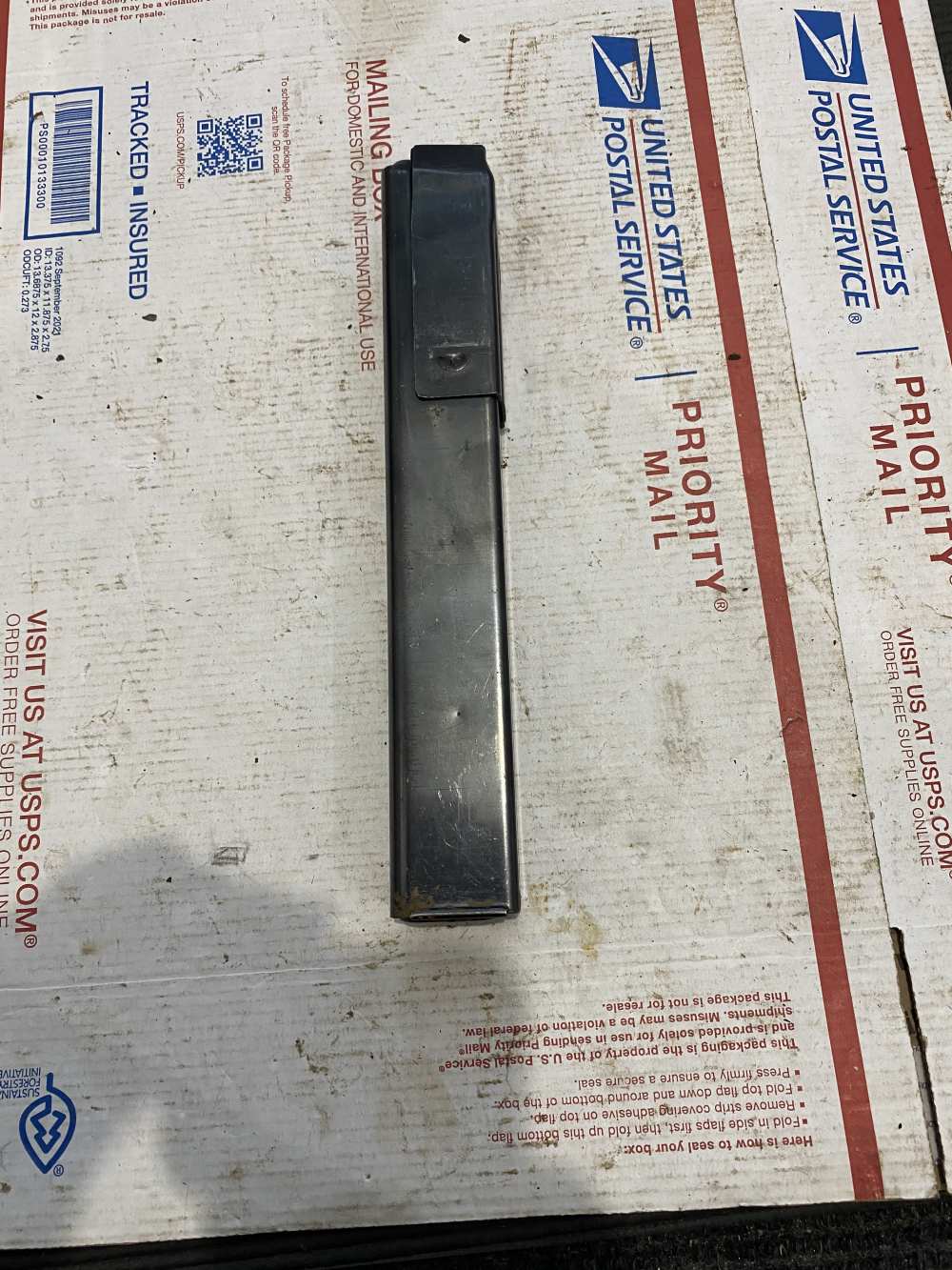 M3a1 grease gun w/ live barrel -img-10
